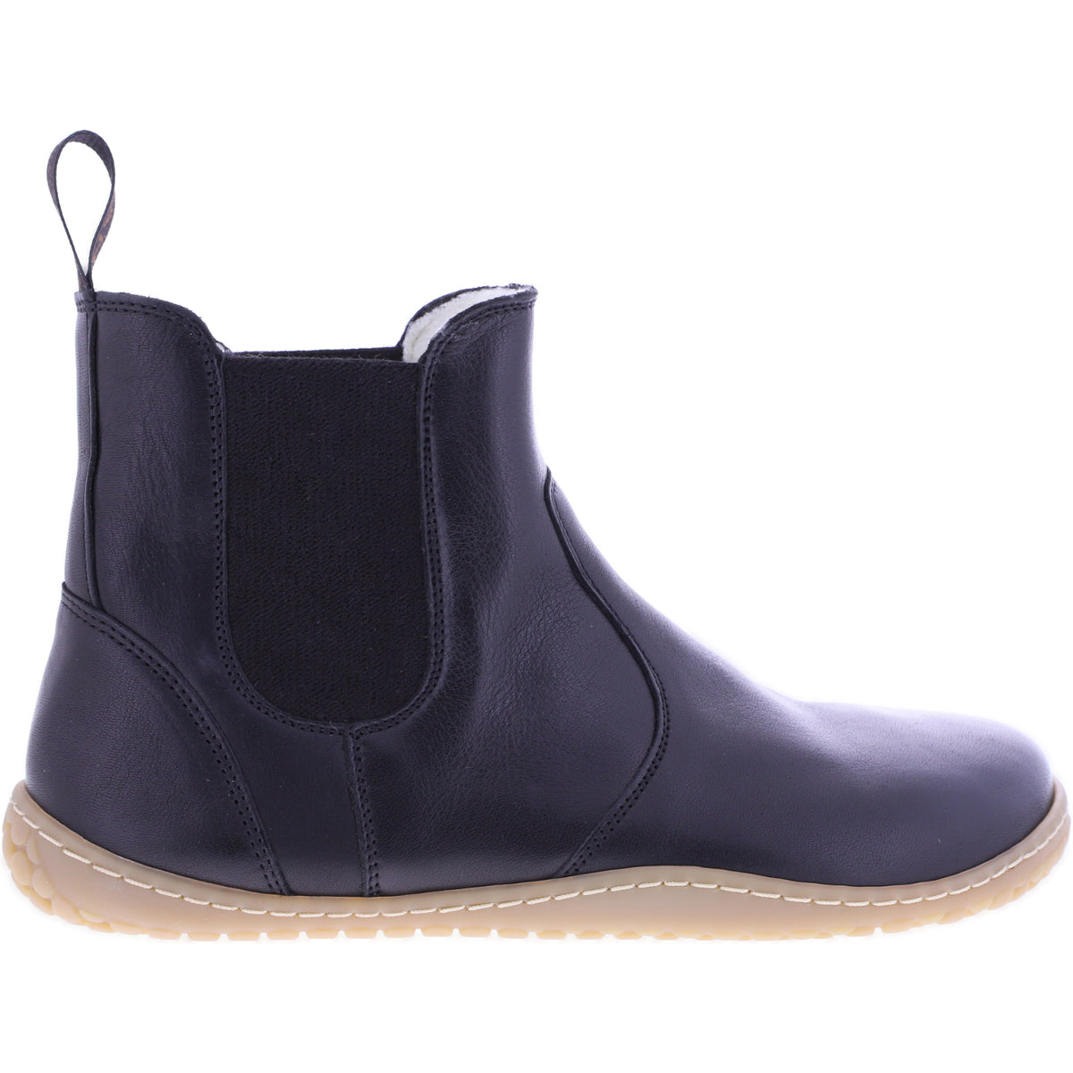 Grand Step Shoes | Kim Barefoot | Black-Schwarz | Nappaleder mit Wollfutter | Damen Barfußschuhe