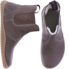 Grand Step Shoes | Kim Barefoot | Taupe | Nappaleder mit Wollfutter | Damen Barfußschuhe