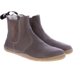 Grand Step Shoes | Kim Barefoot | Taupe | Nappaleder mit Wollfutter | Damen Barfußschuhe