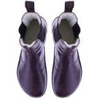 Grand Step Shoes | Kim Barefoot | Plum-Bordeaux | Nappaleder mit Wollfutter | Damen Barfußschuhe