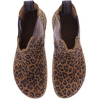 Grand Step Shoes | Kim Barefoot | Leo-Animal-Whisky | Veloursleder | Damen Barfußschuhe