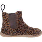 Grand Step Shoes | Kim Barefoot | Leo-Animal-Whisky | Veloursleder | Damen Barfußschuhe