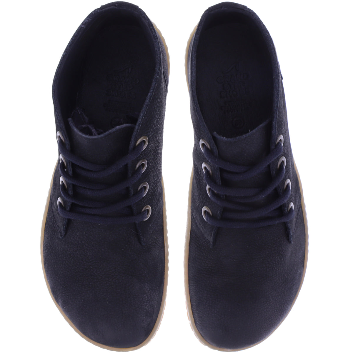 Grand Step Shoes | Pat Barefoot | Black-Schwarz | Nappaleder mit Wollfutter | Damen Barfußschuhe