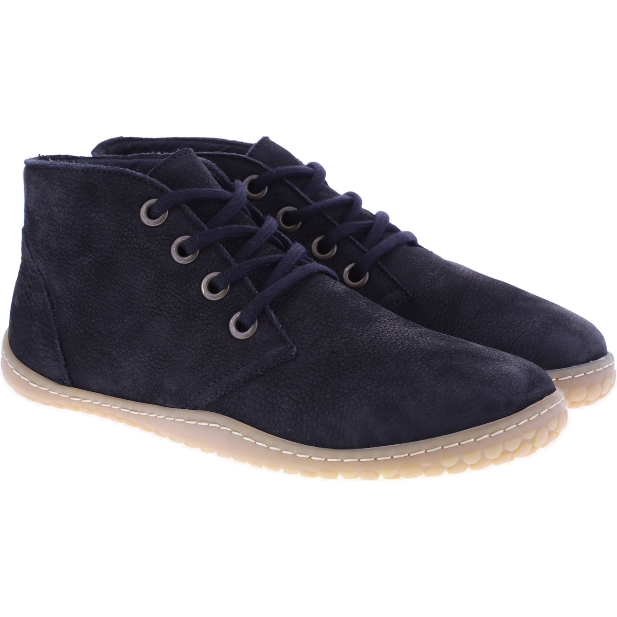 Grand Step Shoes | Pat Barefoot | Black-Schwarz | Nappaleder mit Wollfutter | Damen Barfußschuhe