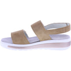 Semler | Hanna | Nuss-Braun | Nubukleder | Weite: H | H3015 | Damen Komfort-Sandalen