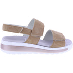Semler | Hanna | Nuss-Braun | Nubukleder | Weite: H | H3015 | Damen Komfort-Sandalen