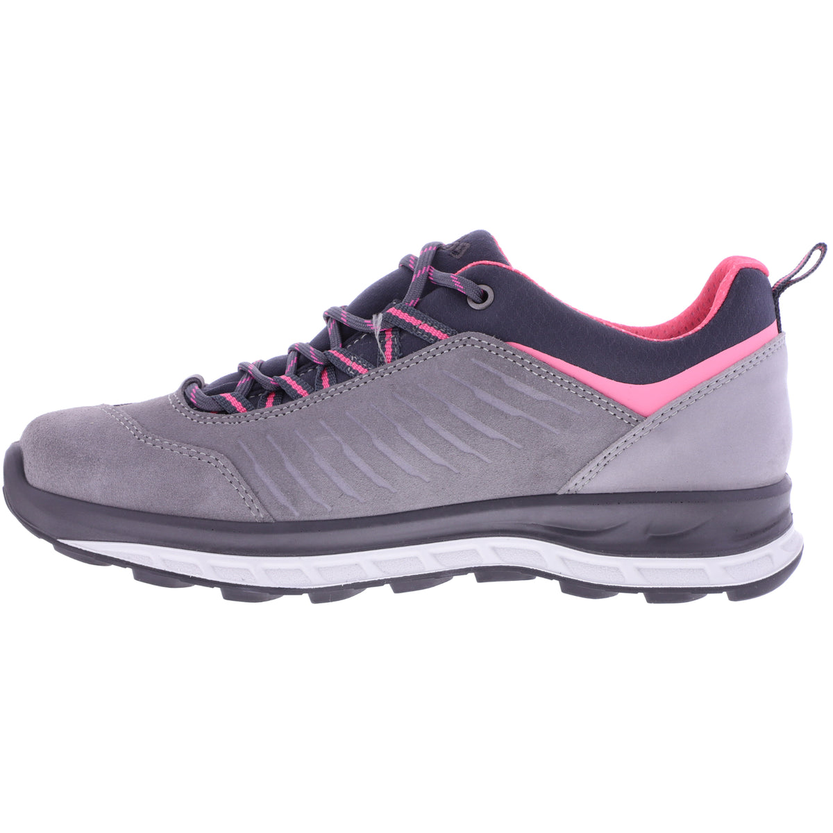 Hanwag / Modell: Blueridge Low Lady / Light Grey/Pink / Leder / Damen Schnürer