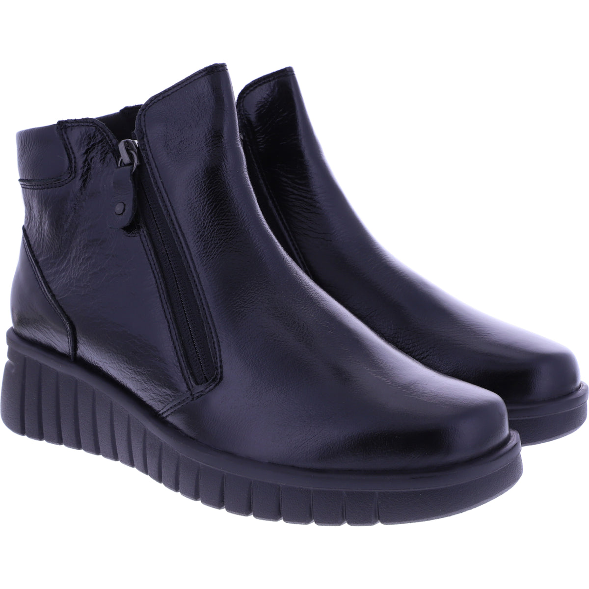 Hartjes | Country Boot | Schwarz Lackleder | Weite: H | 1722201-0100 | Damen Booties