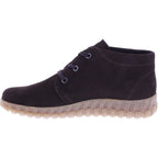 Semler | Jenny | Espresso-Braun | Samt-Nubukleder | Weite: H | J35063 | Damen Komfort-Booties