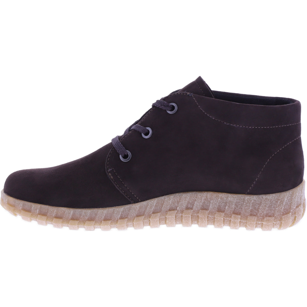 Semler | Jenny | Espresso-Braun | Samt-Nubukleder | Weite: H | J35063 | Damen Komfort-Booties