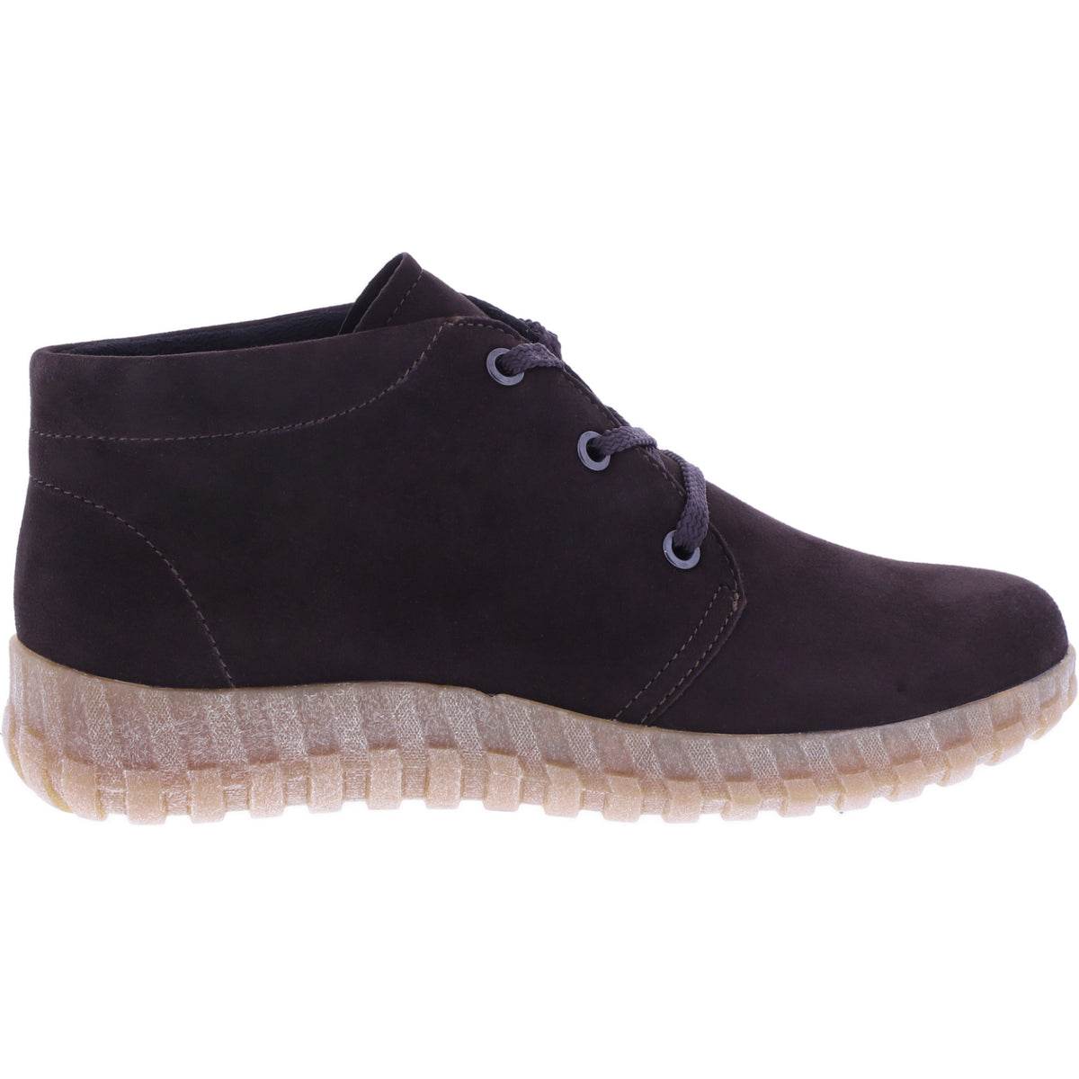 Semler | Jenny | Espresso-Braun | Samt-Nubukleder | Weite: H | J35063 | Damen Komfort-Booties