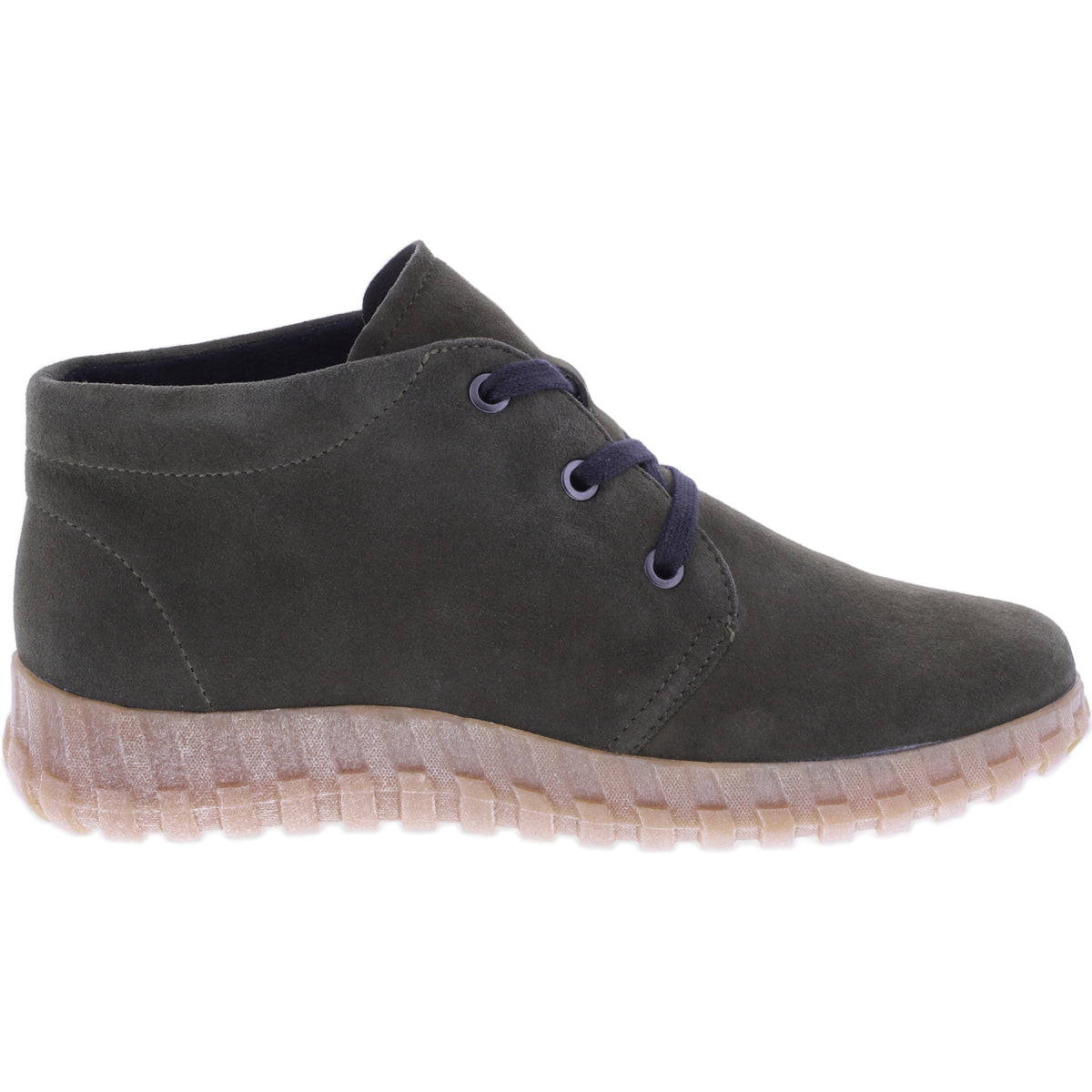 Semler | Jenny | Tanne-Oliv | Samt-Nubukleder | Weite: H | J35063 | Damen Komfort-Booties