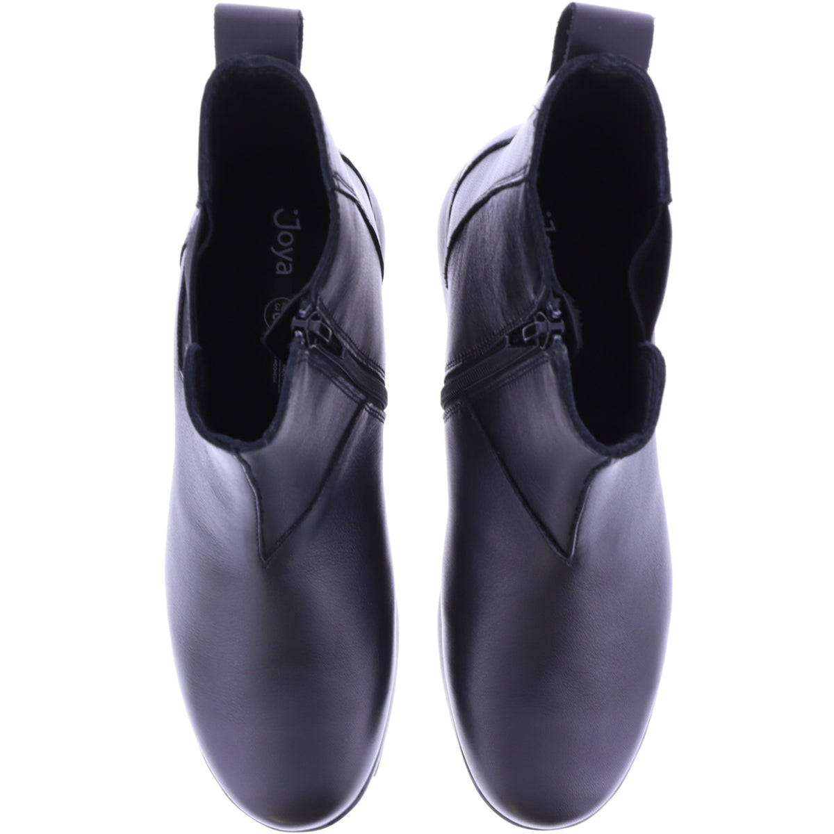 Joya | London III | Schwarz | Premium-Leder | Weite: G | JY014A | Damen Aktiv Chelsea-Boots