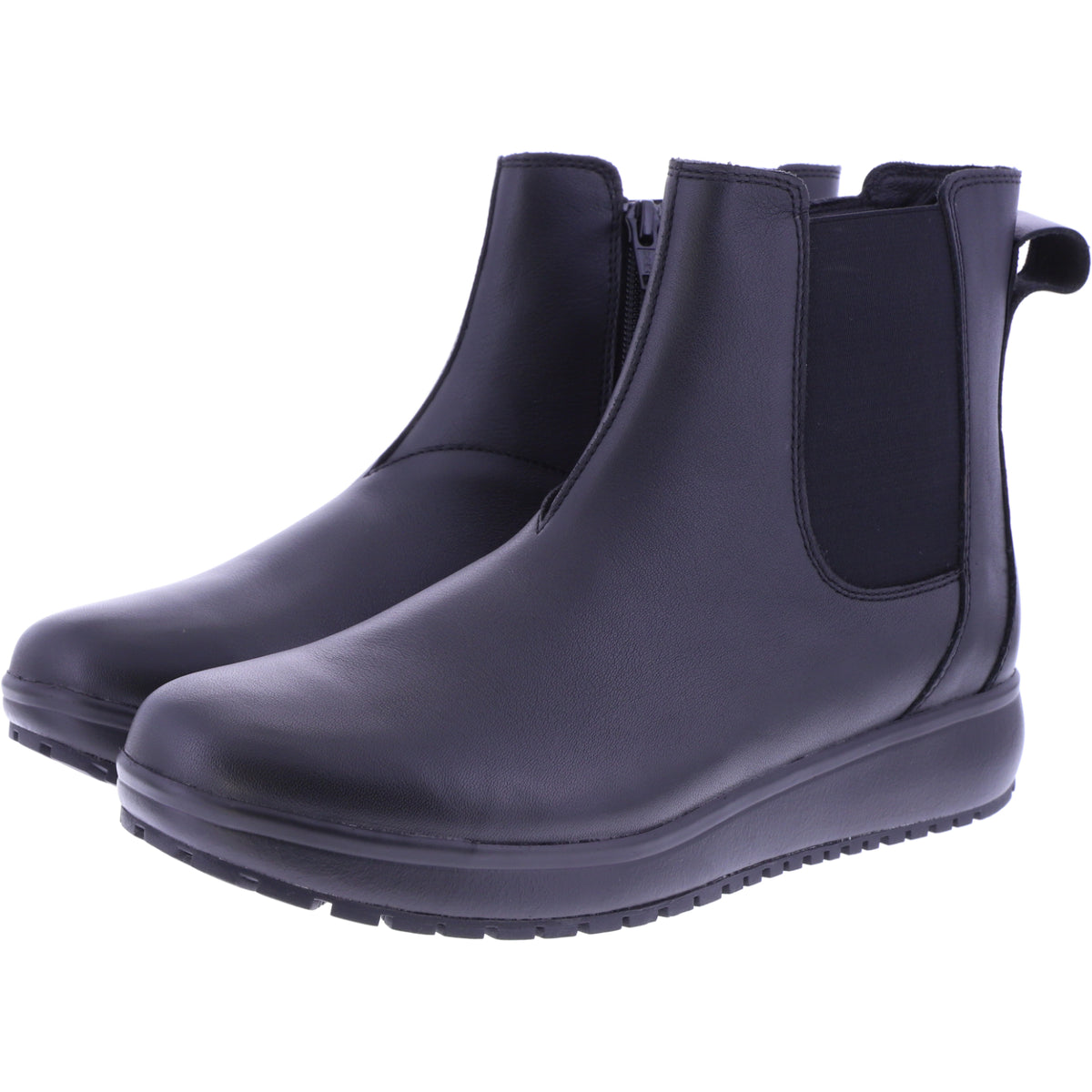 Joya | London III | Schwarz | Premium-Leder | Weite: G | JY014A | Damen Aktiv Chelsea-Boots
