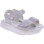 Joya | Flores | Light Beige | Premium Leder | Weite: H | JY076A | Damen Aktiv Sandalen