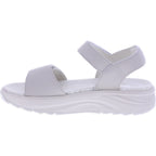 Joya | Flores | Light Beige | Premium Leder | Weite: H | JY076A | Damen Aktiv Sandalen