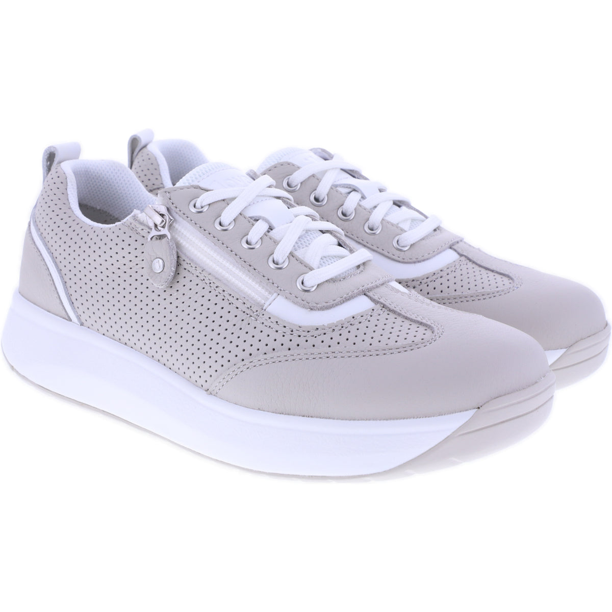 Joya | Laura | Light Beige | Leder | Weite: H | JY082A | Damen Aktiv Schuhe