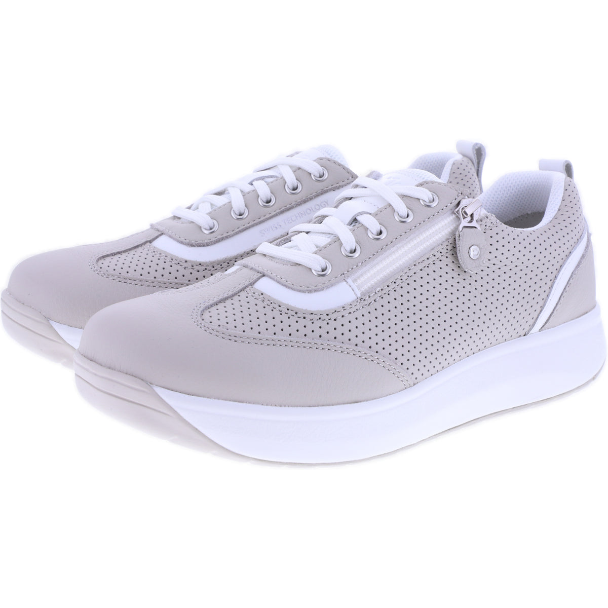 Joya | Laura | Light Beige | Leder | Weite: H | JY082A | Damen Aktiv Schuhe