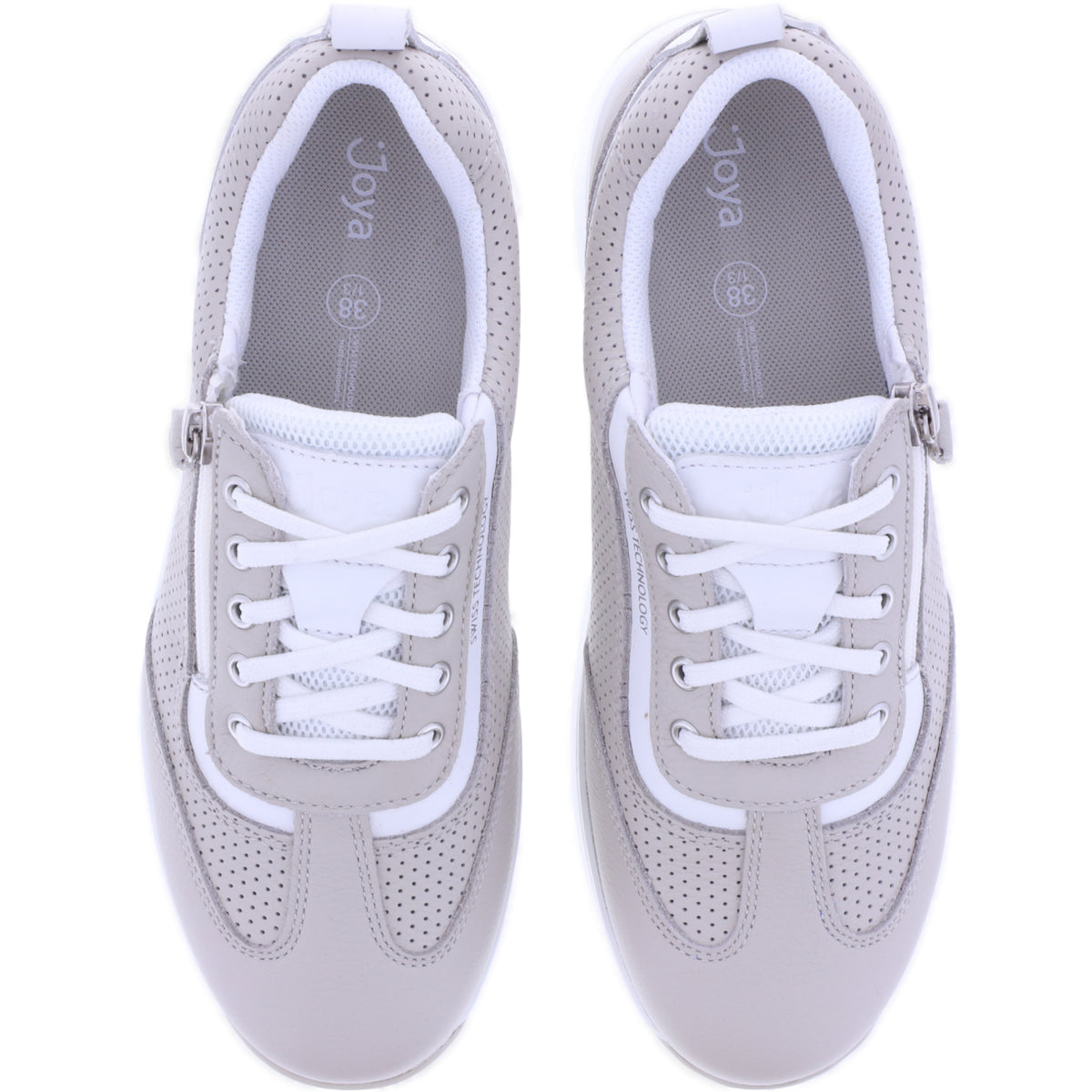 Joya | Laura | Light Beige | Leder | Weite: H | JY082A | Damen Aktiv Schuhe