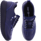 Joya | Laura | Dark Blue II Dunkelblau | Leder | Weite: H | JY092A | Damen Aktiv Schuhe
