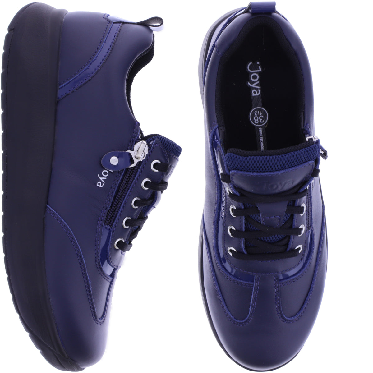 Joya | Laura | Dark Blue II Dunkelblau | Leder | Weite: H | JY092A | Damen Aktiv Schuhe