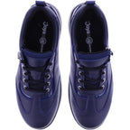 Joya | Laura | Dark Blue II Dunkelblau | Leder | Weite: H | JY092A | Damen Aktiv Schuhe