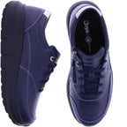 Joya | Venice Zip | Dark Blue | Leder | Weite: HK | JY100A | Damen Aktiv Schuhe