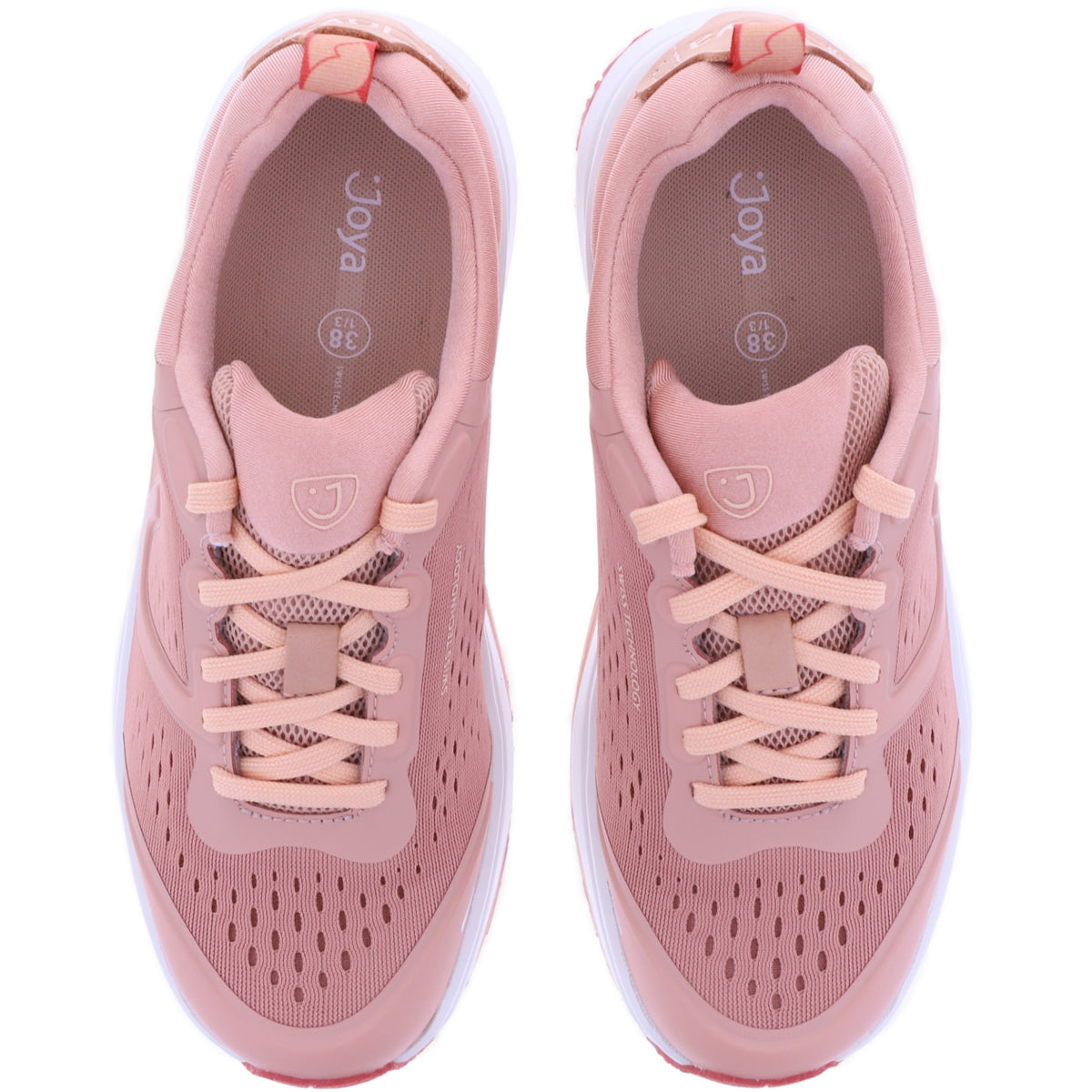 Joya | Miami | Pink-Coral | Leder-Mesh | Weite: HK | JY119A | Damen Aktiv Schuhe