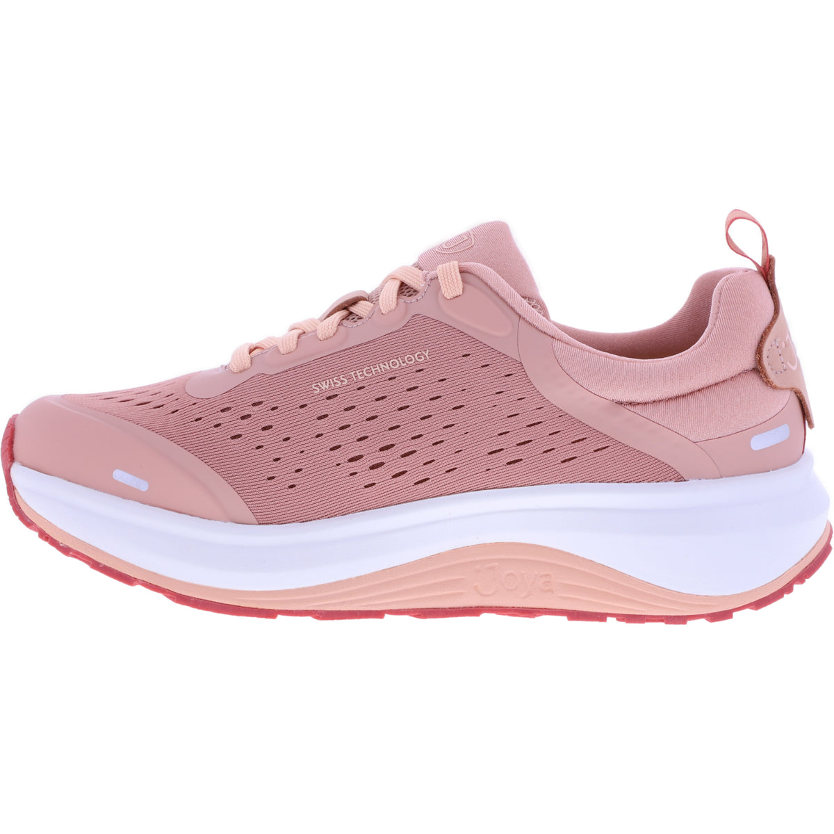 Joya | Miami | Pink-Coral | Leder-Mesh | Weite: HK | JY119A | Damen Aktiv Schuhe