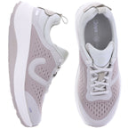 Joya | Miami | Beige-Taupe | Leder-Mesh | Weite: HK | JY120A | Damen Aktiv Schuhe