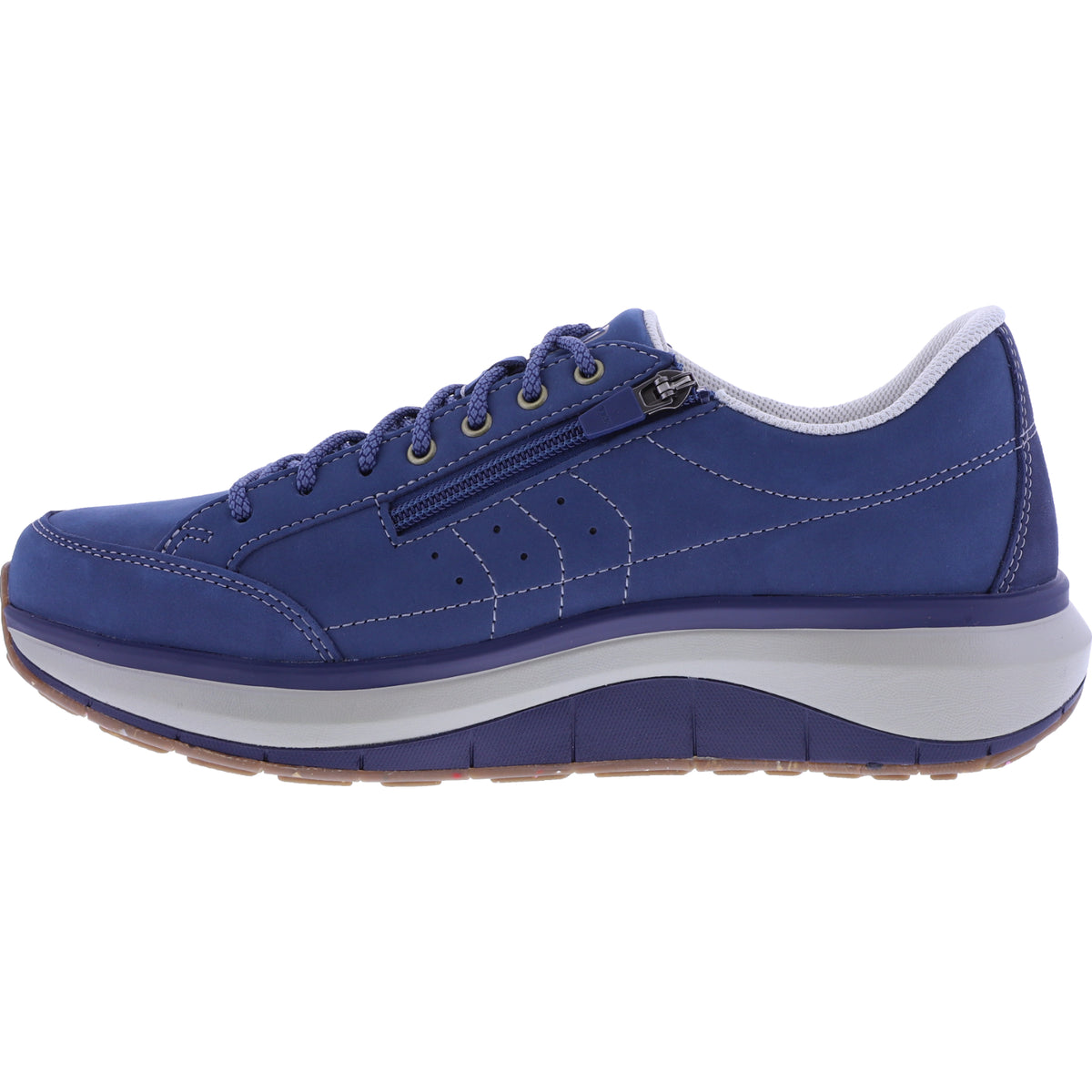 Joya | Modell: Moscow | Blue-Blau | Premium Nubukleder | Weite: HK | JY526A | Herren Aktiv Schuhe
