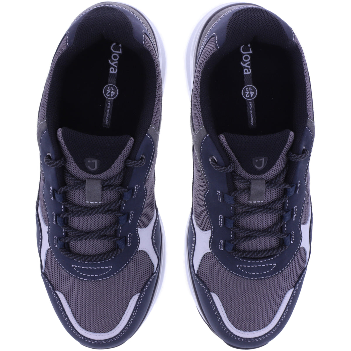 Joya | Tony III | Blue-Grey | Premium Leder-Textil | Weite: H | JY563A | Herren Aktiv Schuhe