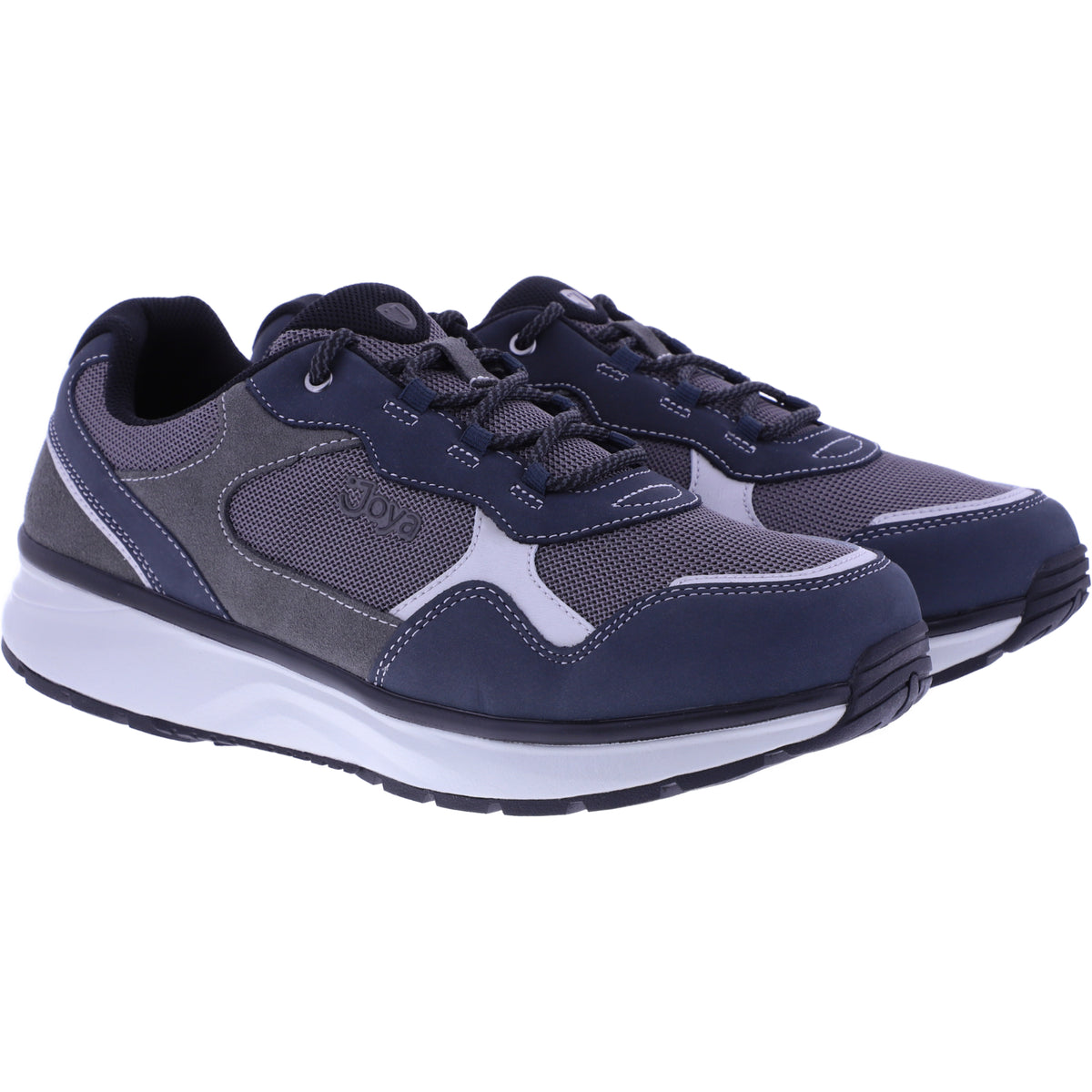 Joya | Tony III | Blue-Grey | Premium Leder-Textil | Weite: H | JY563A | Herren Aktiv Schuhe