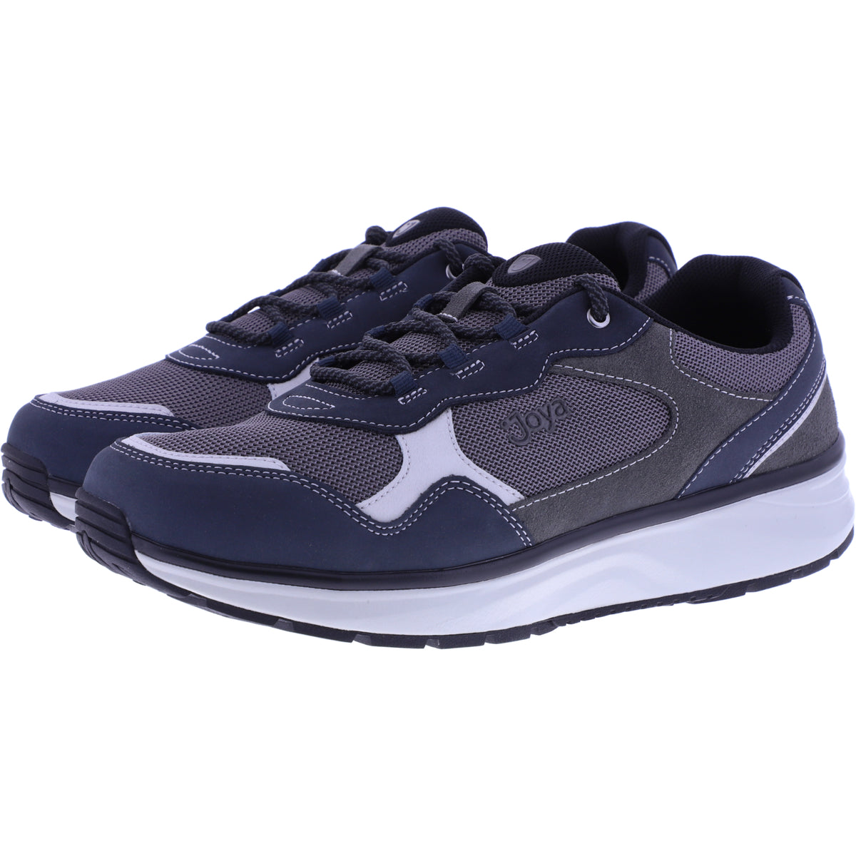 Joya | Tony III | Blue-Grey | Premium Leder-Textil | Weite: H | JY563A | Herren Aktiv Schuhe