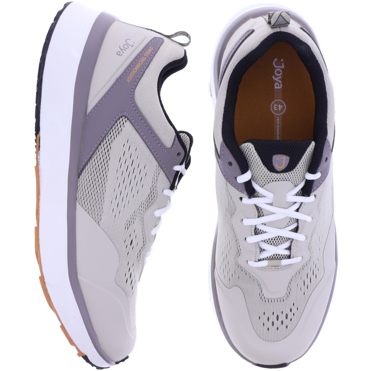 Joya | Veloce | Beige-Grau | Weite: G | JY574A | Herren Aktiv Sneaker
