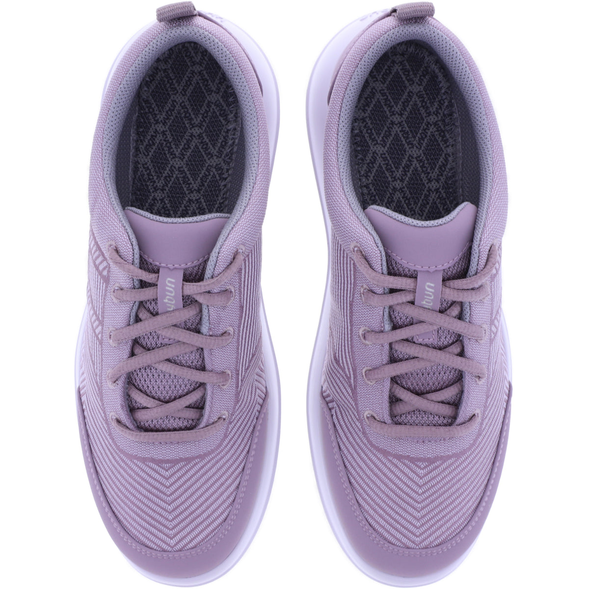 kybun | Bauma 20 | Pink-Altrosa | Jacquard Stoff | Strato-Sohle | Damen Premium Aktiv Schnürer
