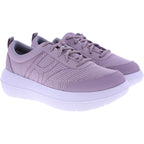 kybun | Bauma 20 | Pink-Altrosa | Jacquard Stoff | Strato-Sohle | Damen Premium Aktiv Schnürer