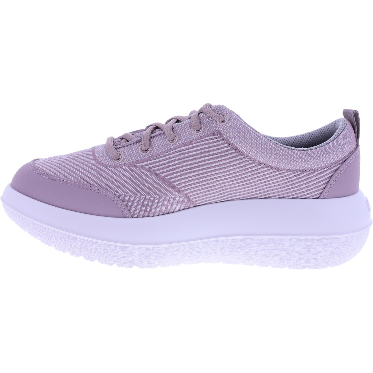 kybun | Bauma 20 | Pink-Altrosa | Jacquard Stoff | Strato-Sohle | Damen Premium Aktiv Schnürer