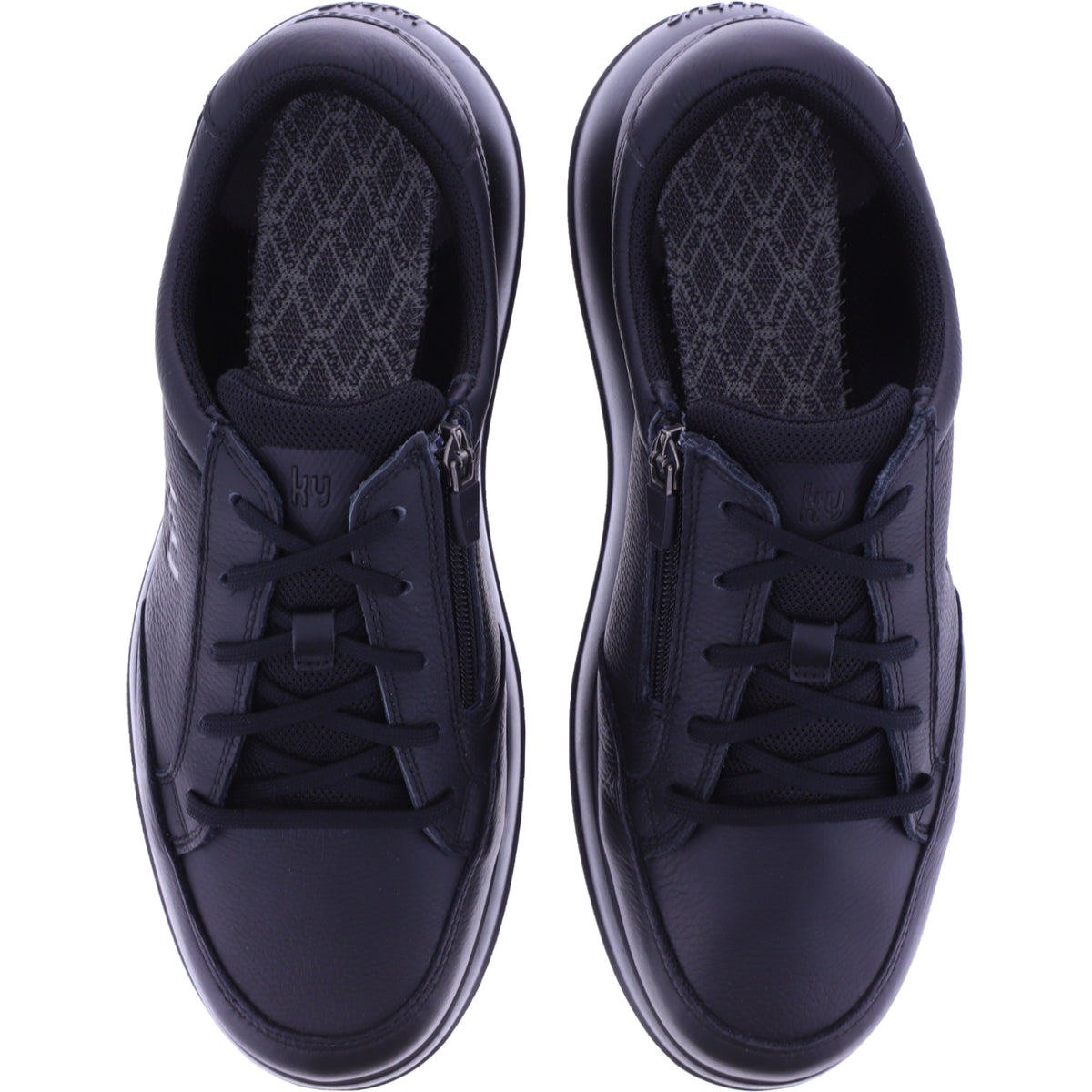 kybun / Modell: Zürich II / Farbe: Schwarz / Premium Leder / Weite: Normal / Herren Aktiv Schnürer