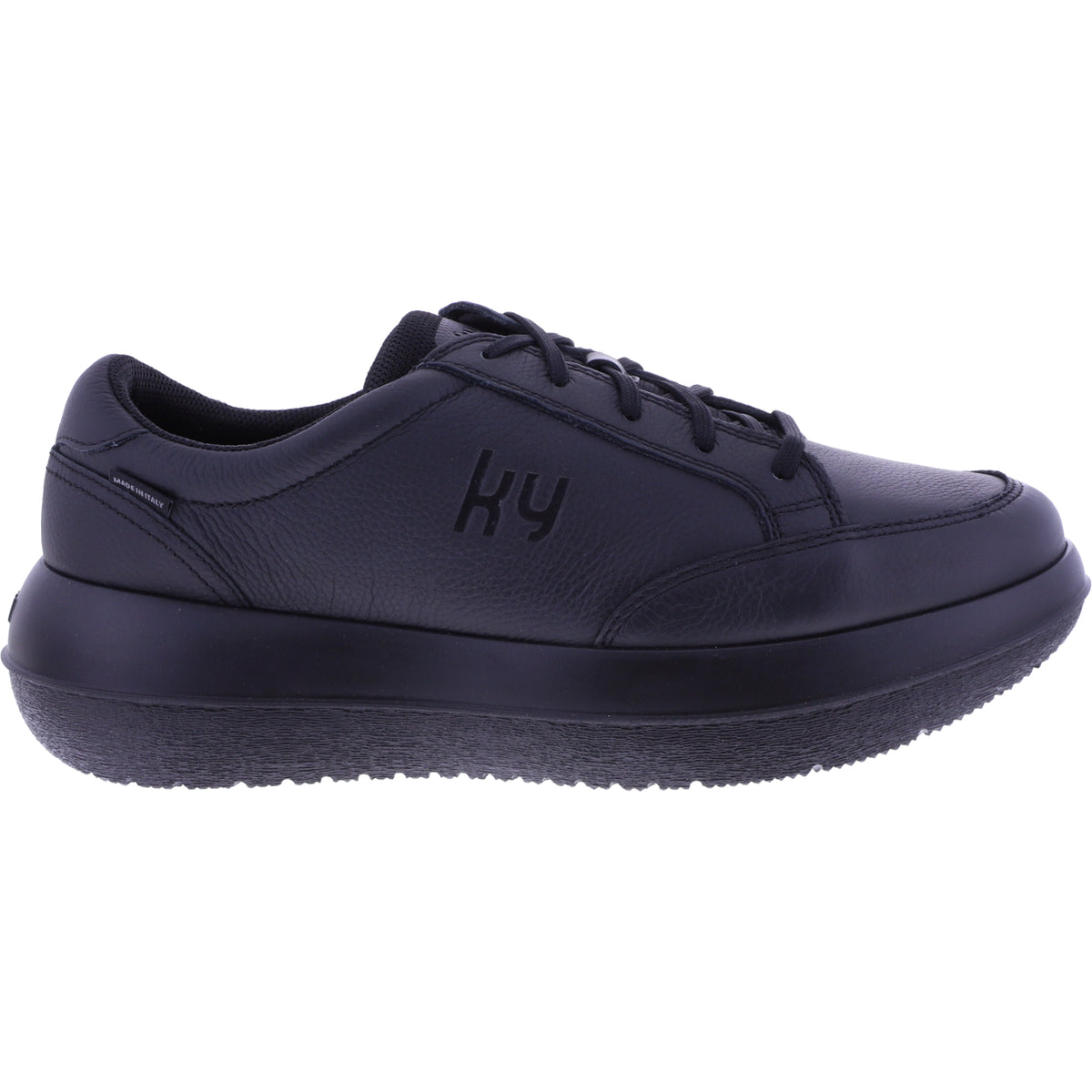 kybun / Modell: Zürich II / Farbe: Schwarz / Premium Leder / Weite: Normal / Herren Aktiv Schnürer