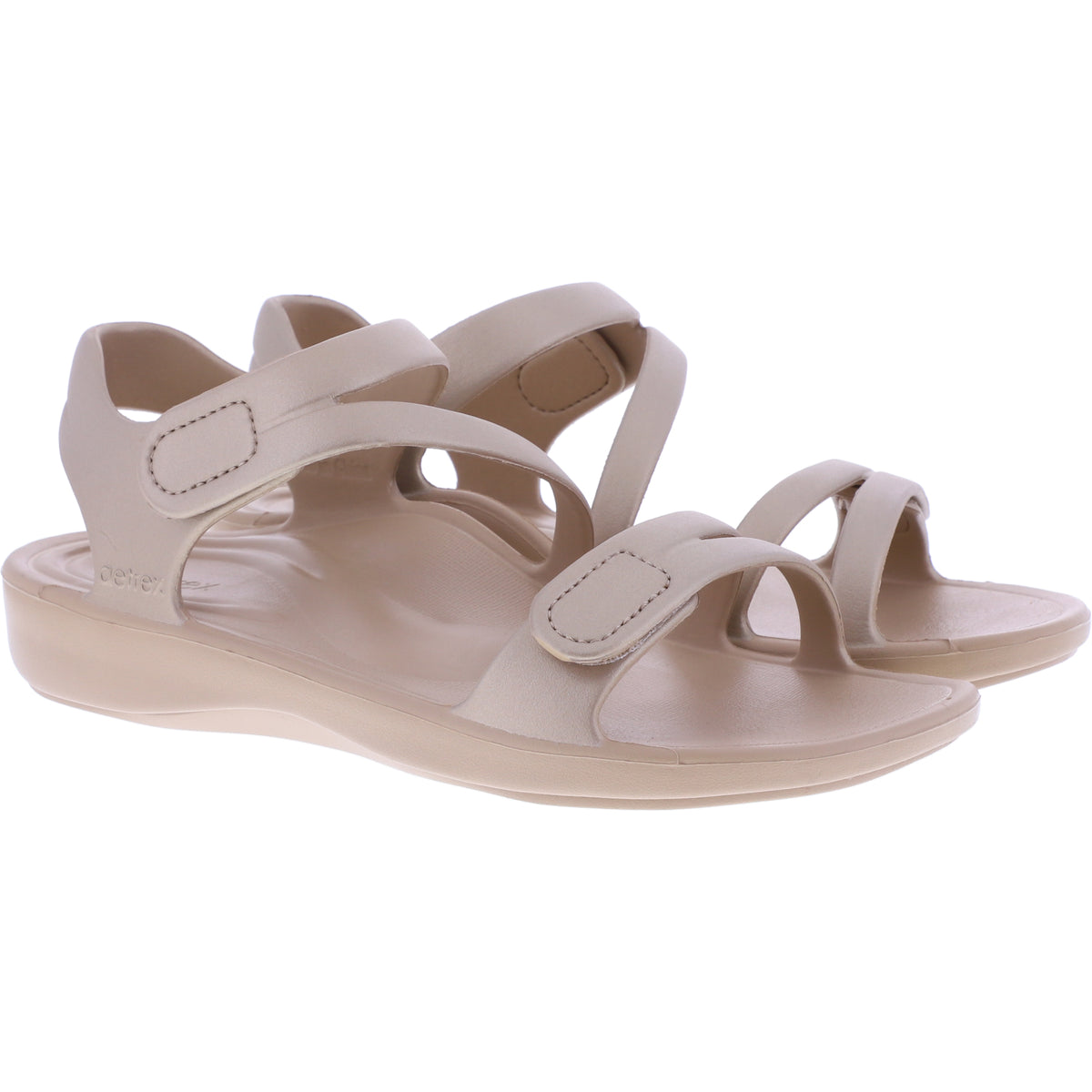 Aetrex Schuhe - L8012W - Jillian - Champagner - Damen Badeschuhe mit integrierter Dämpfung & Fußbett