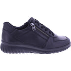 Semler | Larissa | Schwarz | Soft-Nappaleder | Weite: K | L8235 | Damen Komfort-Schnürer