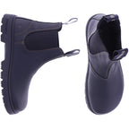 El Naturalista | Nomada | N5262 | Schwarz Nubukleder | Unisex Barfuß-Chelsea-Boots