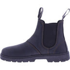 El Naturalista | Nomada | N5262 | Schwarz Nubukleder | Unisex Barfuß-Chelsea-Boots