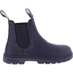 El Naturalista | Nomada | N5262 | Schwarz Nubukleder | Unisex Barfuß-Chelsea-Boots