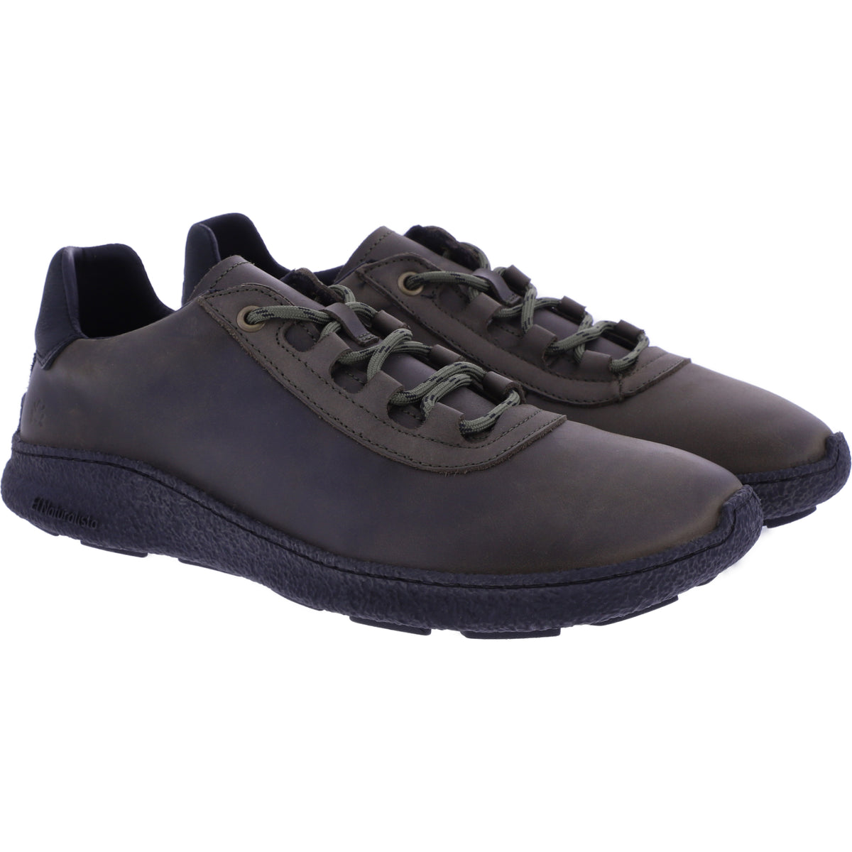 El Naturalista | Oroel | N5434 | Kaki-Khaki geöltes Nubukleder | Herren Barfußschuhe