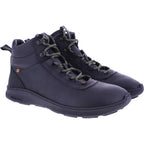 El Naturalista | Oroel | N5436 | Black-Schwarz geöltes Nubukleder | Herren Barfuß-Booties