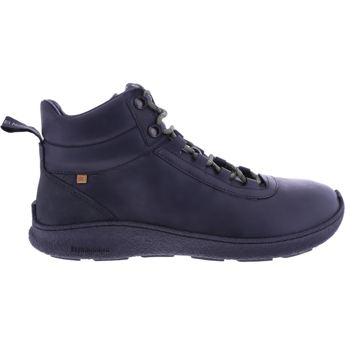 El Naturalista | Oroel | N5436 | Black-Schwarz geöltes Nubukleder | Herren Barfuß-Booties