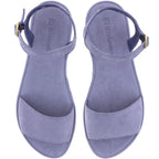 El Naturalista | Tulip | N5693 | Denim-Blau Nubukleder | Damen Barfußsandalen