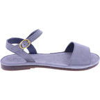 El Naturalista | Tulip | N5693 | Denim-Blau Nubukleder | Damen Barfußsandalen